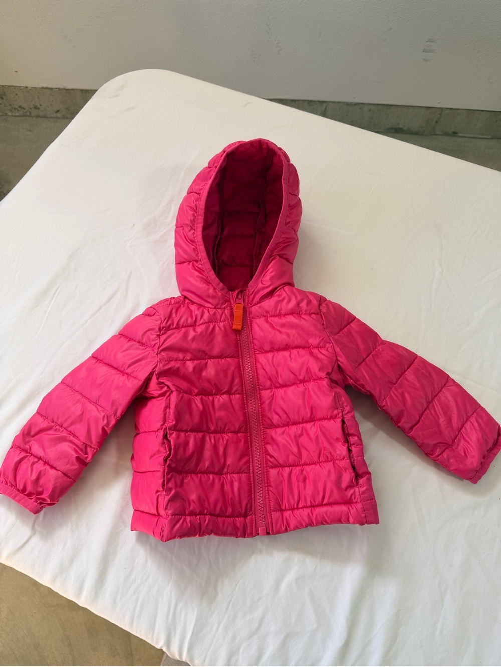 Primark Hot Pink Hooded Puffer Jacket for Kids